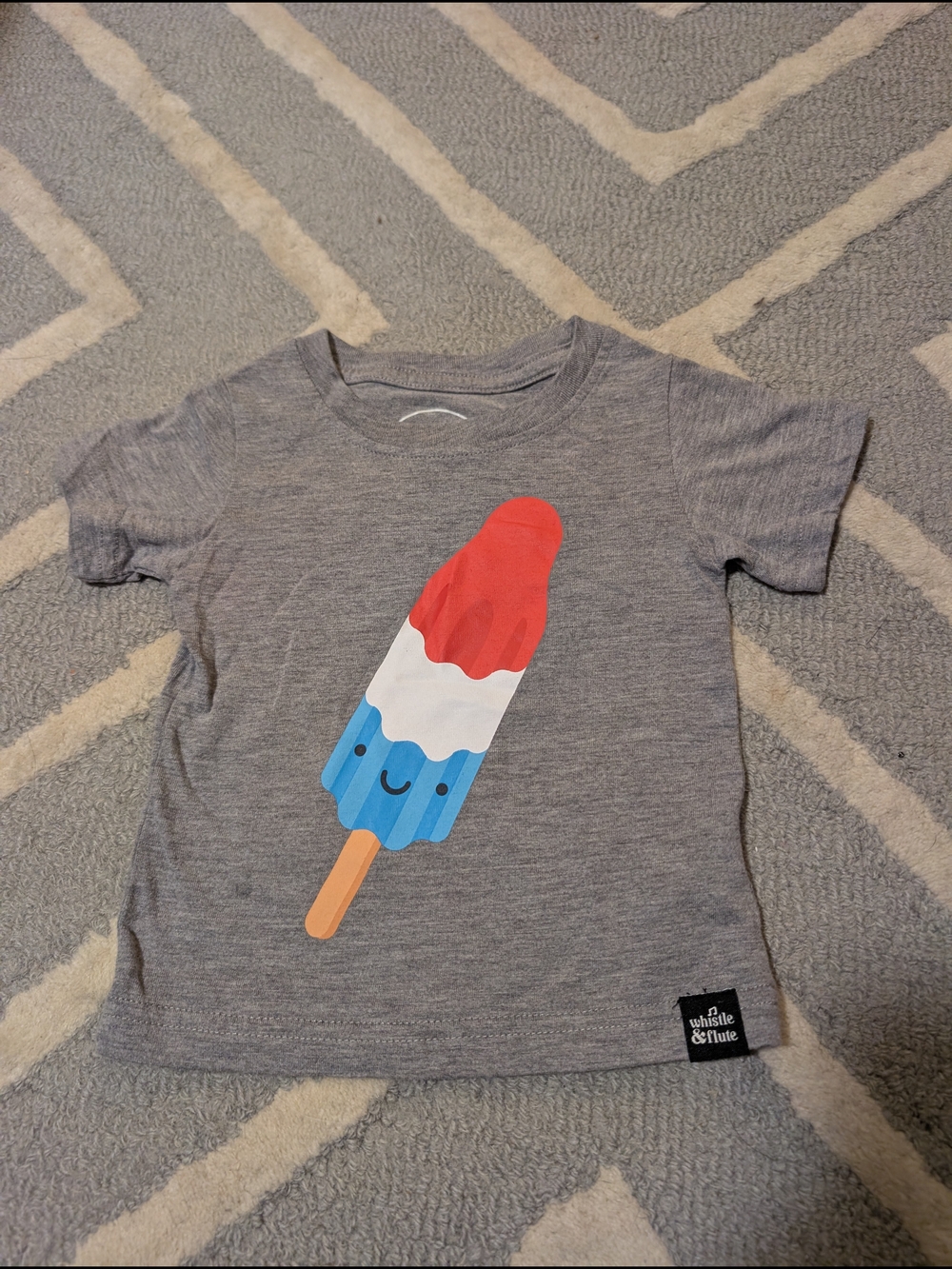 Whistle & Flute T-Shirt with Rocket Pop Popsicle